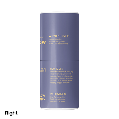 Natural Tallow Deodorant Stick