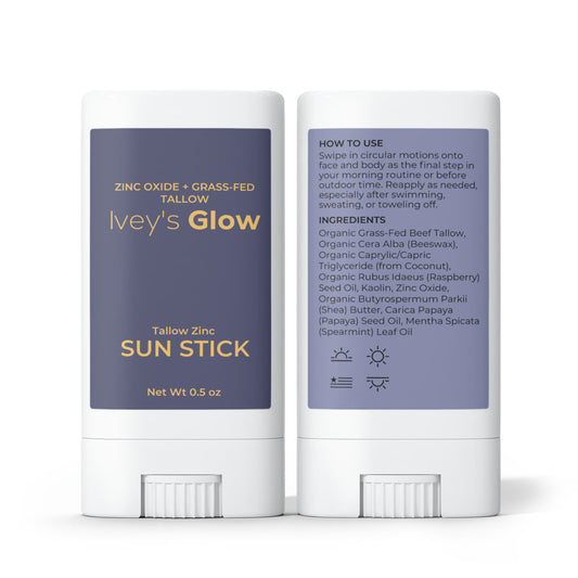 2 Pack Tallow Zinc Sun Stick