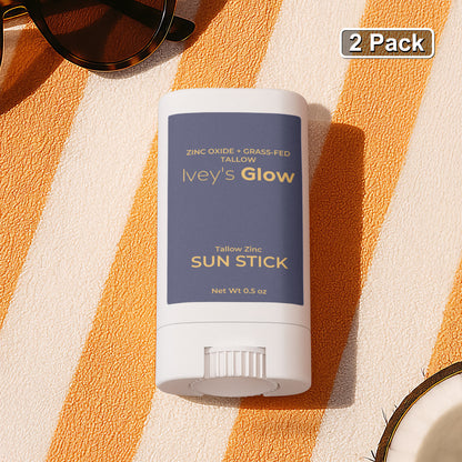 2 Pack Tallow Zinc Sun Stick