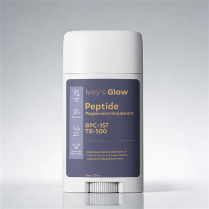2 Pack Peptide Peppermint Deodorant
